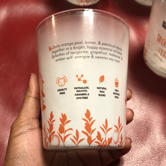 Candle 4 empty glass containers-9 oz - Picture 3 of 12